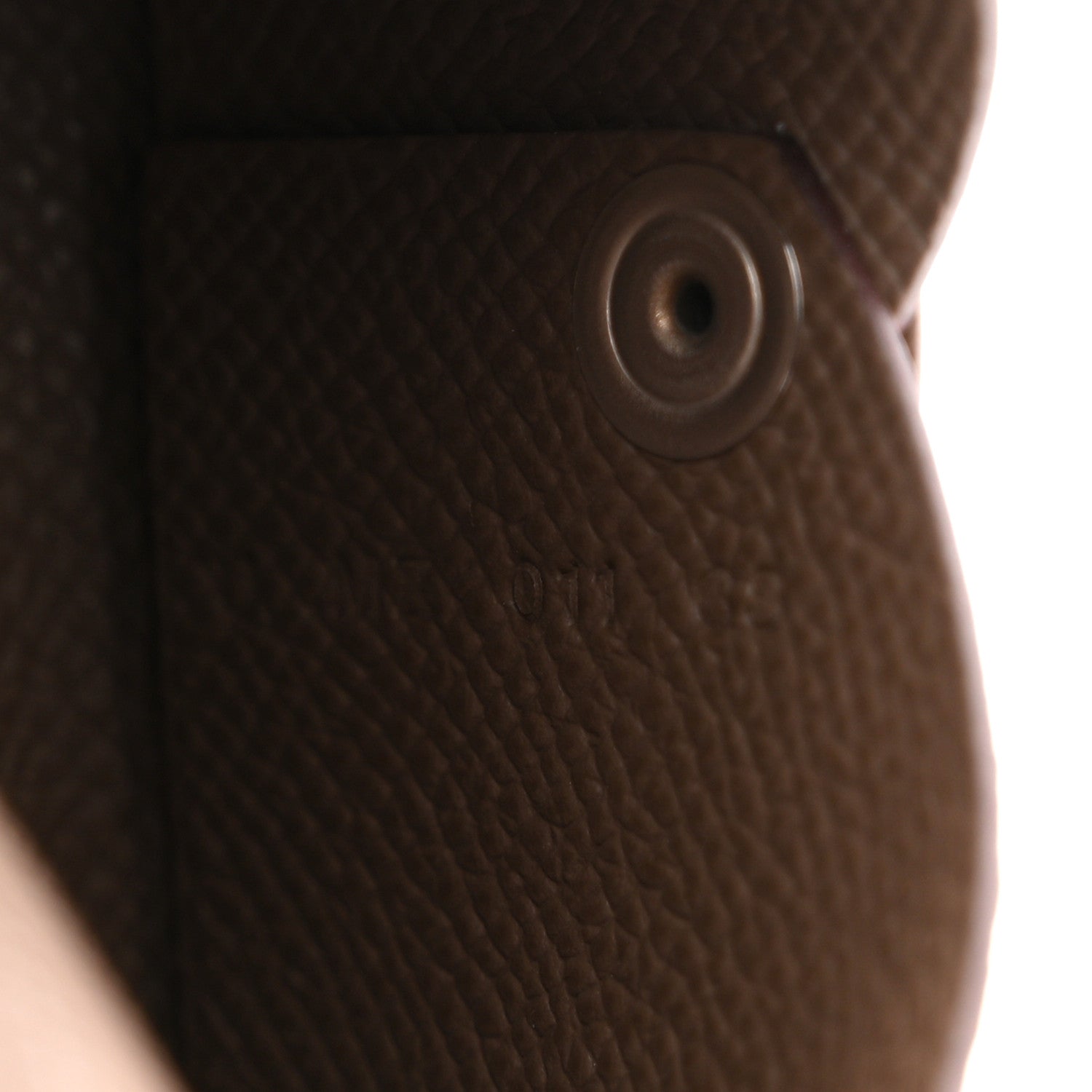 Hermes Epsom Calvi Card Case Etoupe 7 of 8