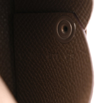 Hermes Epsom Calvi Card Case Etoupe 7 of 8