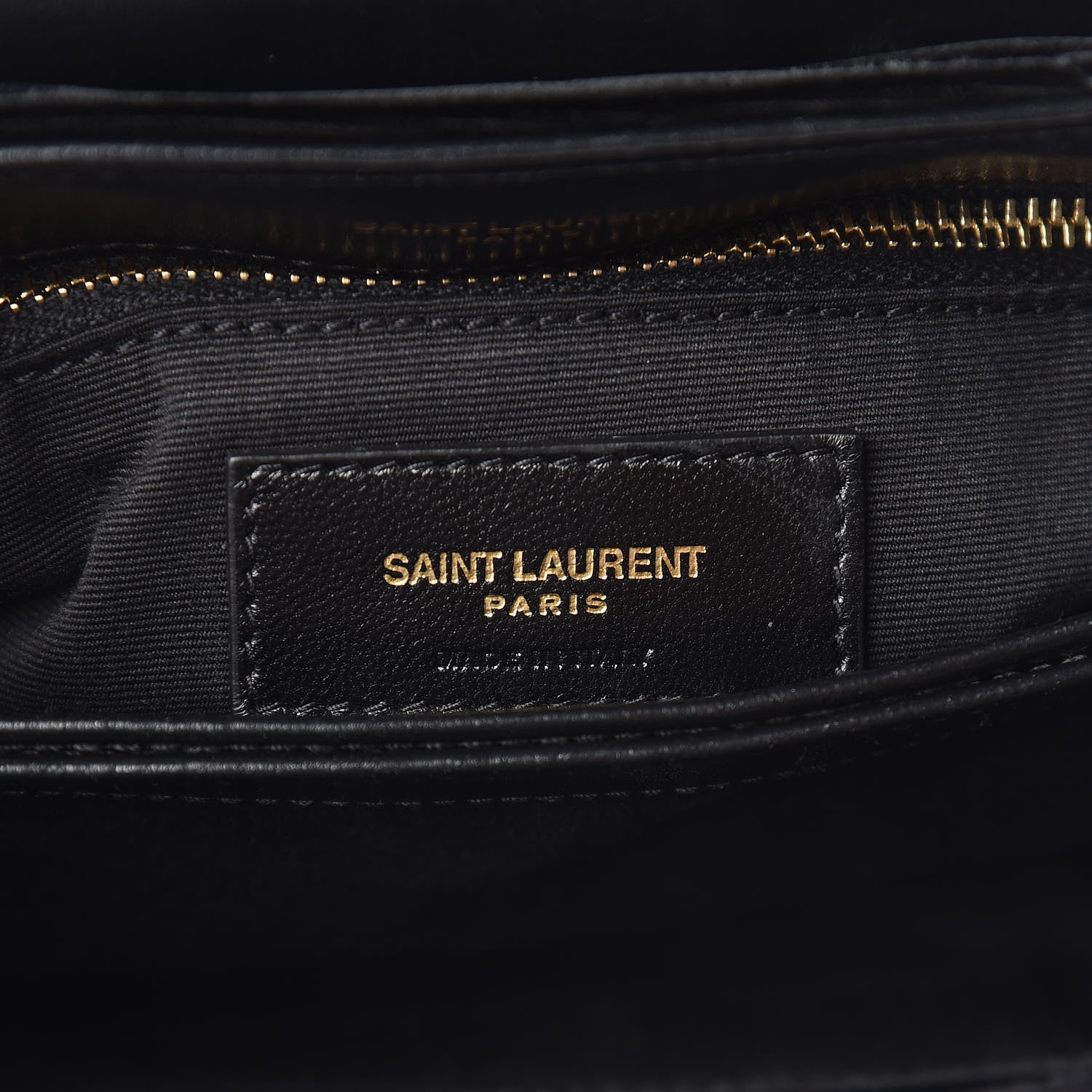 Saint Laurent Velvet Y Quilted Monogram Toy Loulou Crossbody Bag French Black 7 of 14