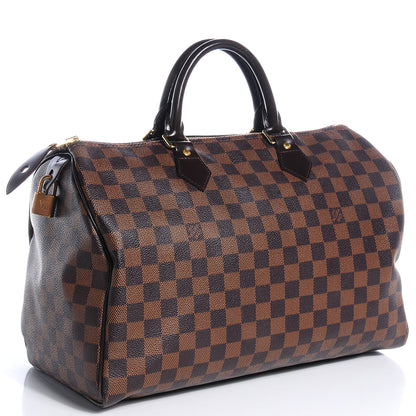 Louis Vuitton Damier Ebene Speedy 35 2 of 7