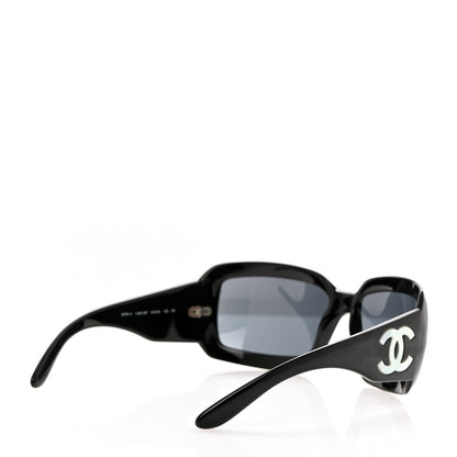 Chanel Mother of Pearl CC Sunglasses 5076-H Black 4 of 7