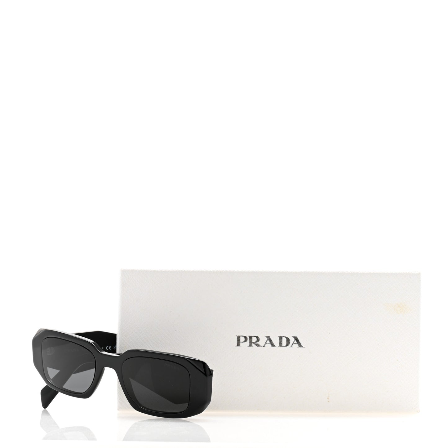 Acetate Symbole Sunglasses SPR 17W Black