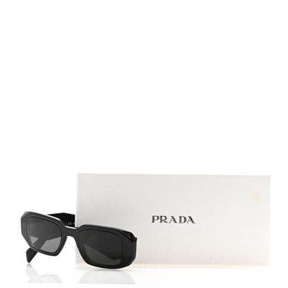 Prada Acetate Symbole Sunglasses SPR 17W Black 8 of 8