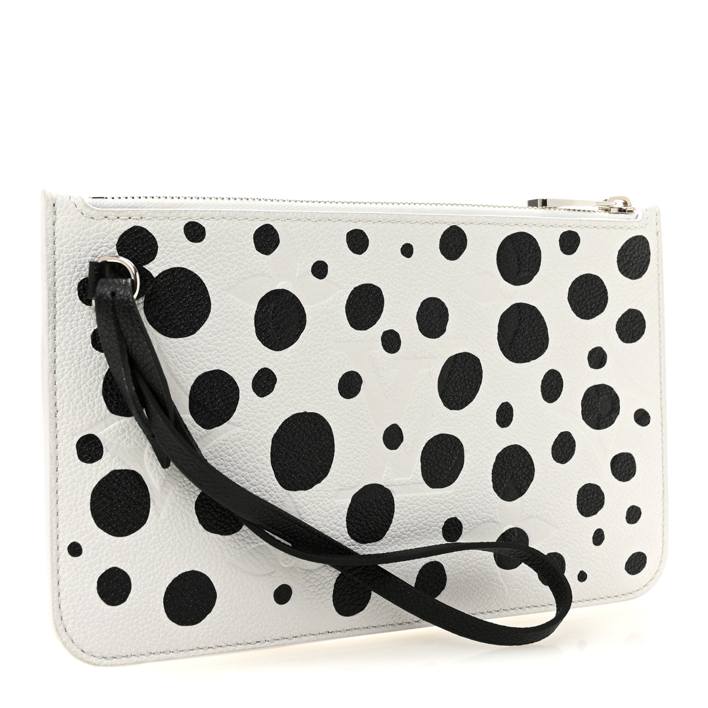 LV X YK Empreinte Neverfull MM GM Pochette Black White