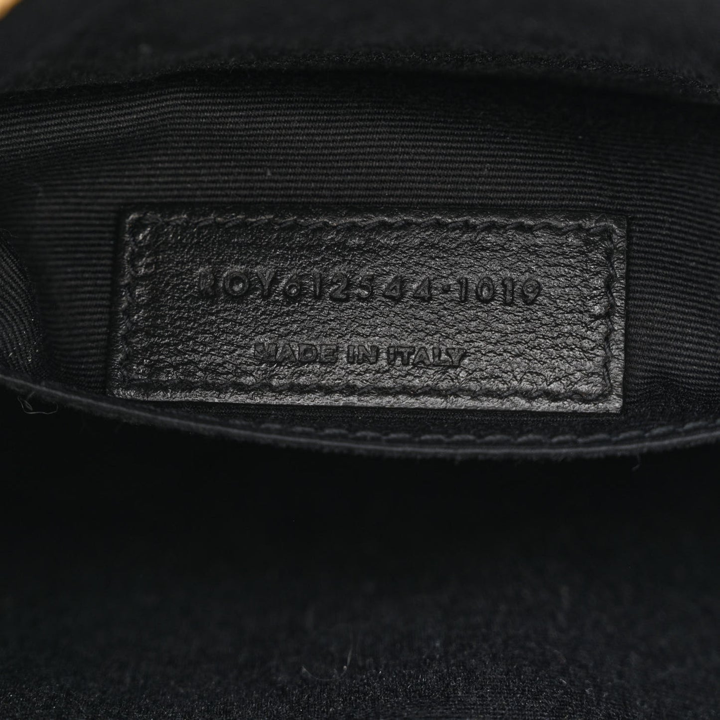 Calfskin Matelasse Monogram Lou Camera Bag Black
