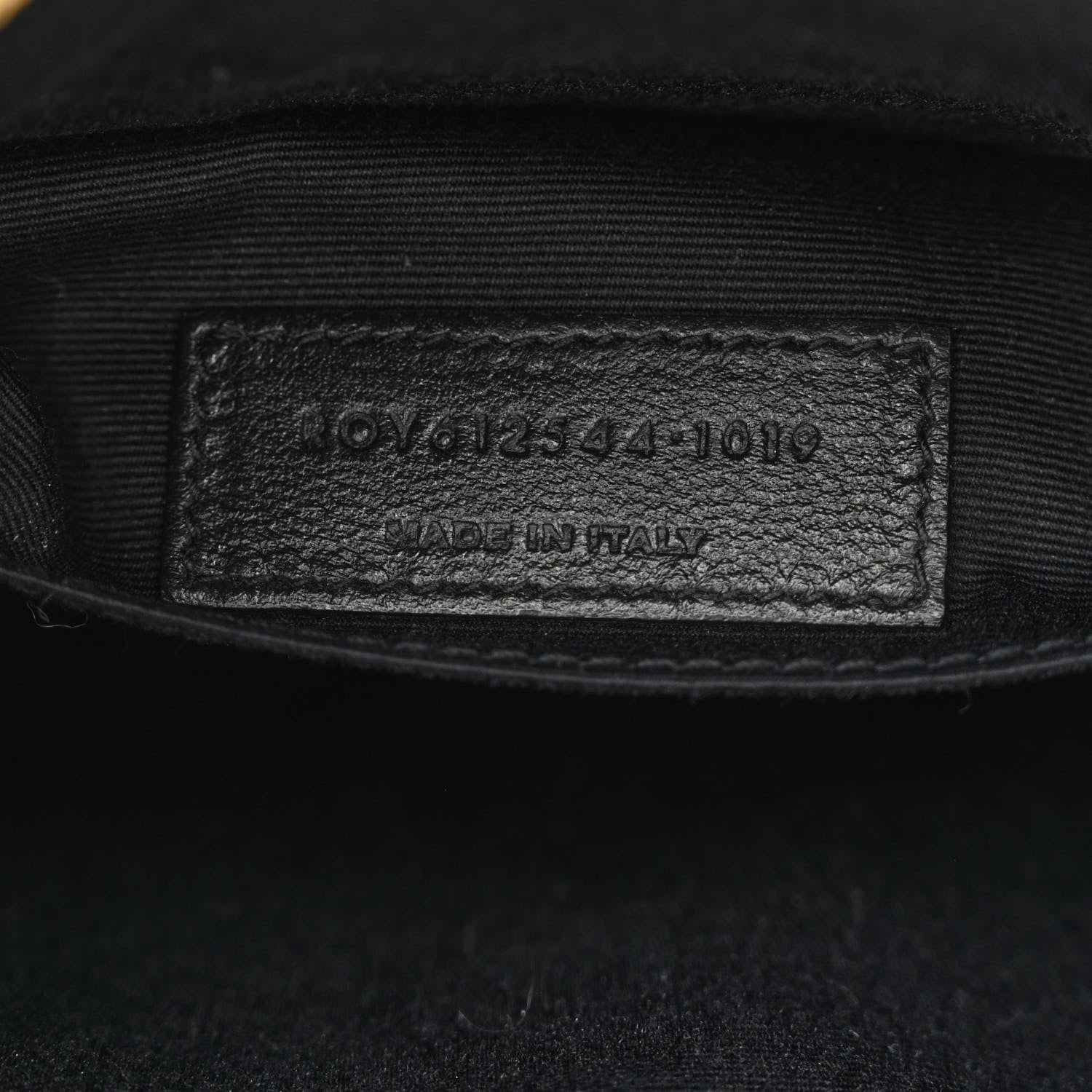 Saint Laurent Calfskin Matelasse Monogram Lou Camera Bag Black 7 of 11