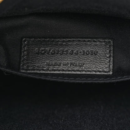 Saint Laurent Calfskin Matelasse Monogram Lou Camera Bag Black 7 of 11