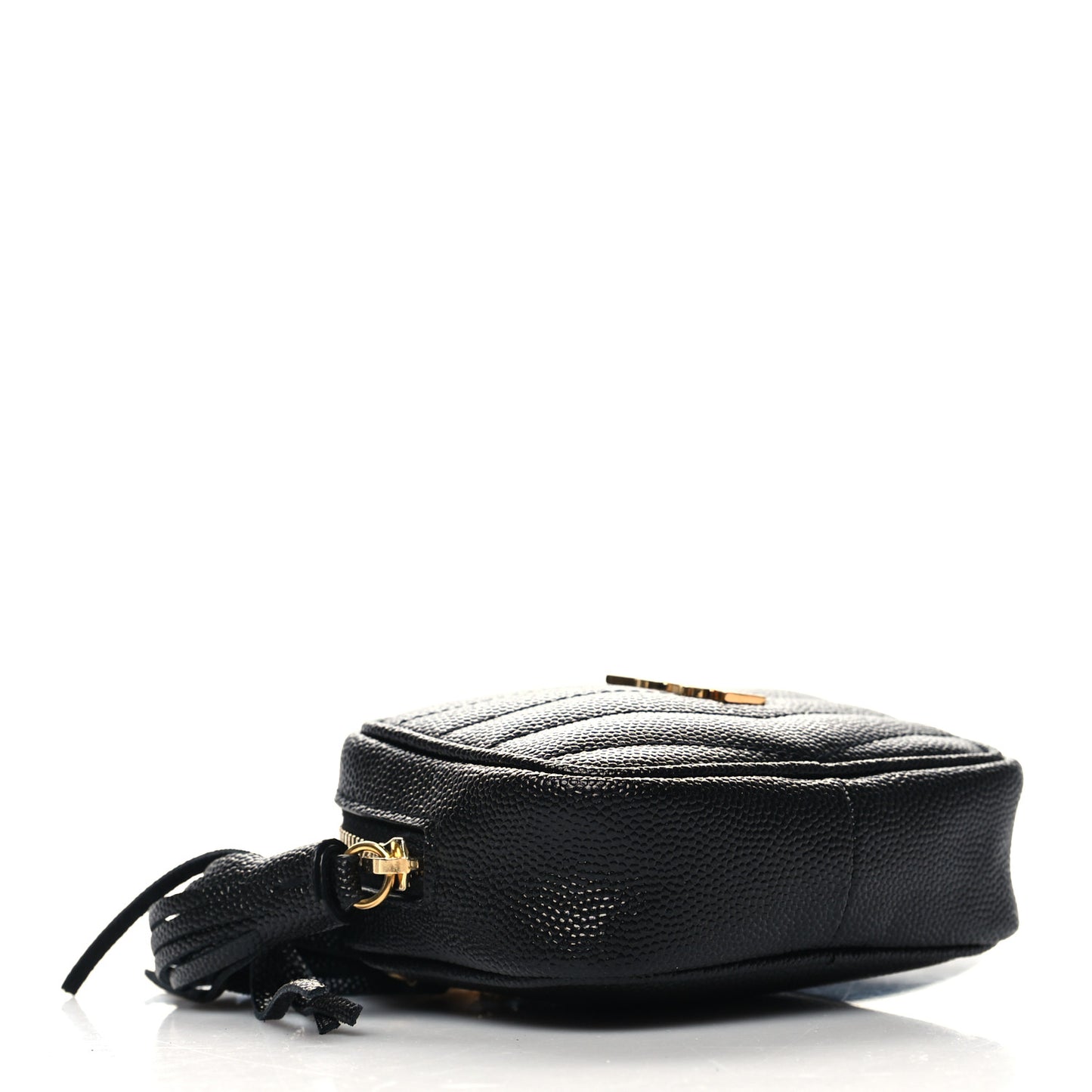 Grain De Poudre Matelasse Monogram Baby Lou Camera Bag Black