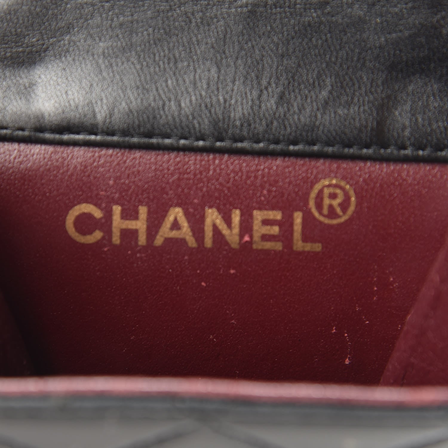 Chanel Lambskin Stitched Waist Belt Bag 70 28 Black 6 of 18