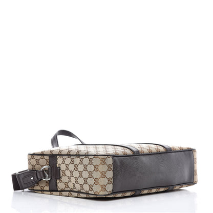Gucci Monogram Briefcase Dark Brown 4 of 10