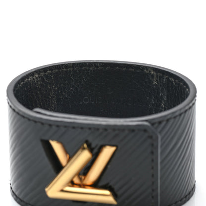 Louis Vuitton Epi Electric Twist It Cuff 17 Black 7 of 7