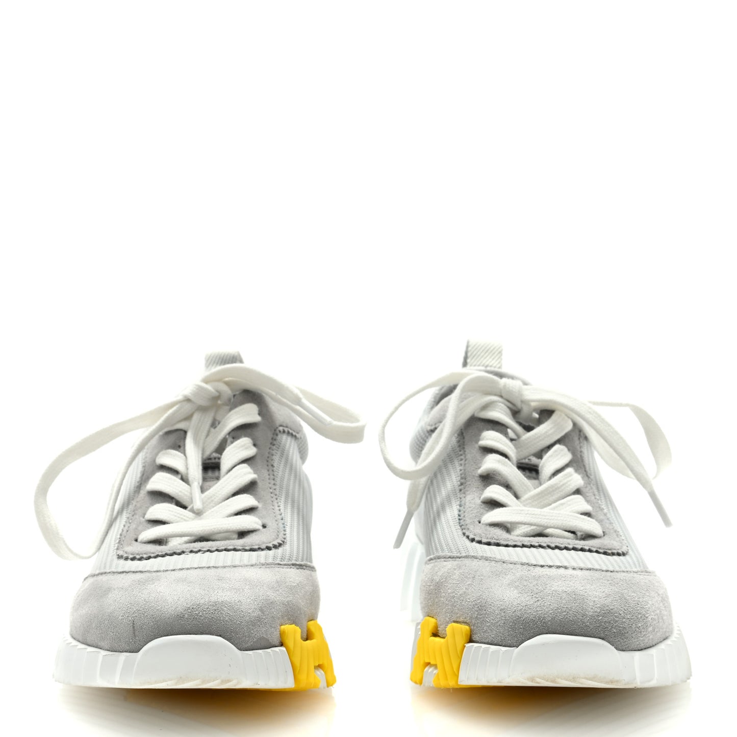 Air Mesh Suede Goatskin Bouncing Sneakers 36 Gris Temperance