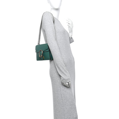 Gucci Calfskin Mini Dionysus Shoulder Bag Emerald 2 of 12