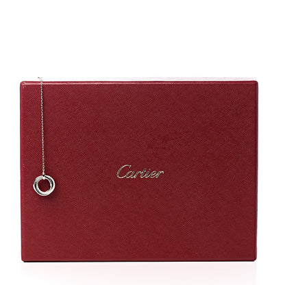 Cartier 18K Pink Yellow White Gold Diamond Trinity Lariat Necklace 5 of 5