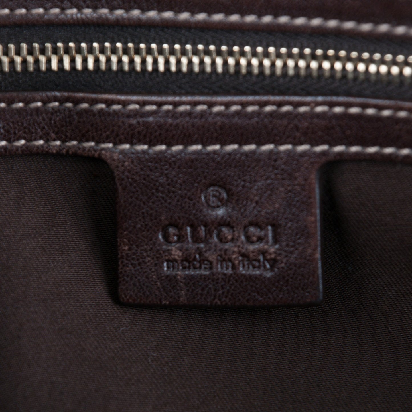 Monogram Small Pelham Shoulder Bag Dark Brown