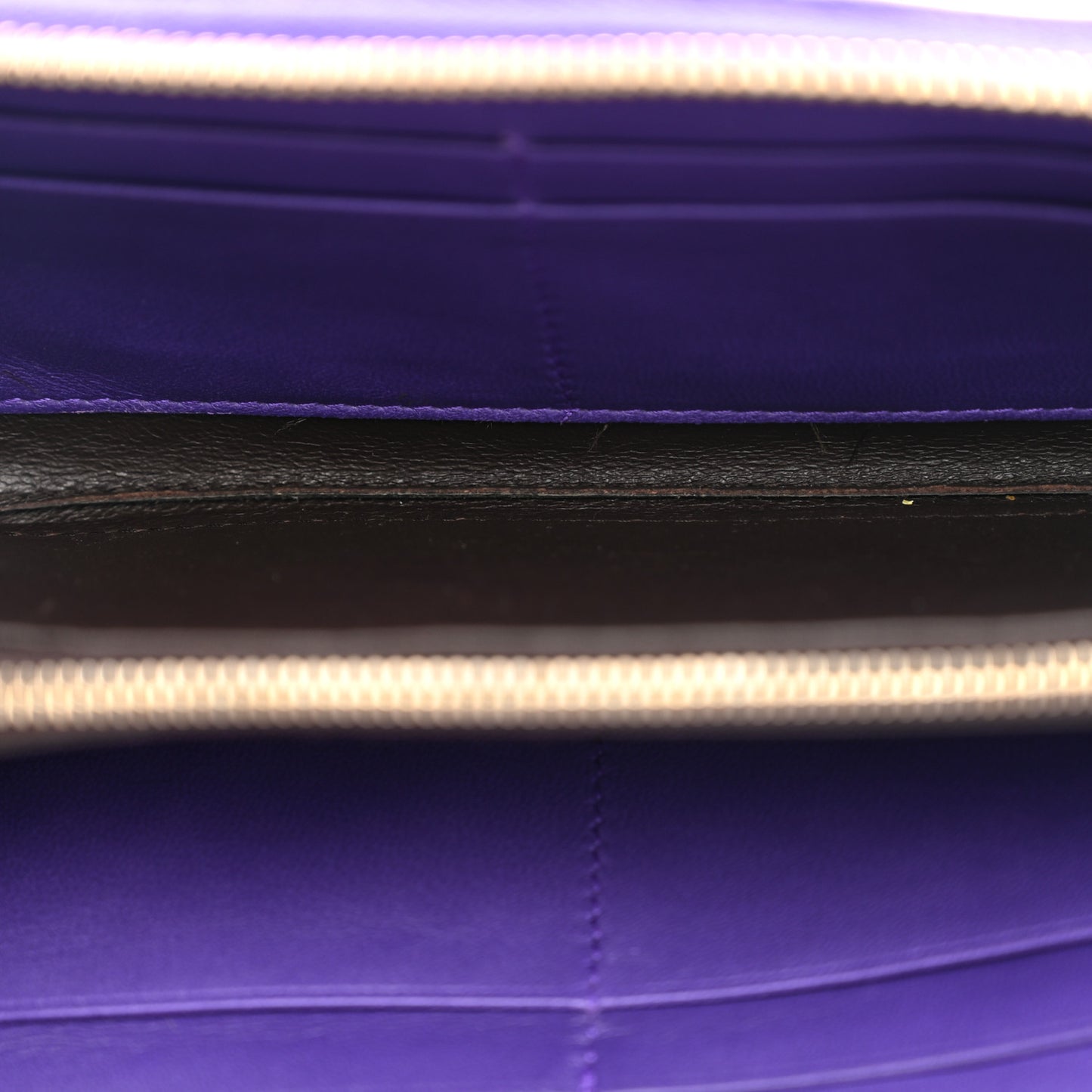 Nappa Intrecciato Zip Around Wallet Anemone