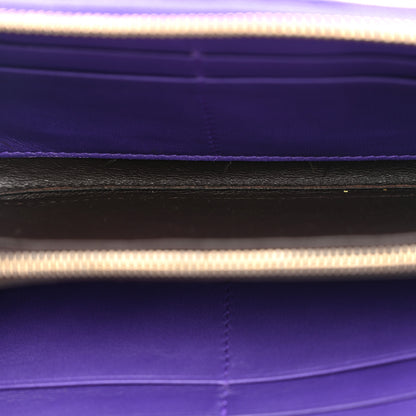 Bottega Veneta Nappa Intrecciato Zip Around Wallet Anemone 5 of 10