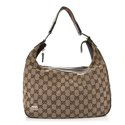 Gucci Monogram Medium Pop Hobo Dark Brown 1 of 13