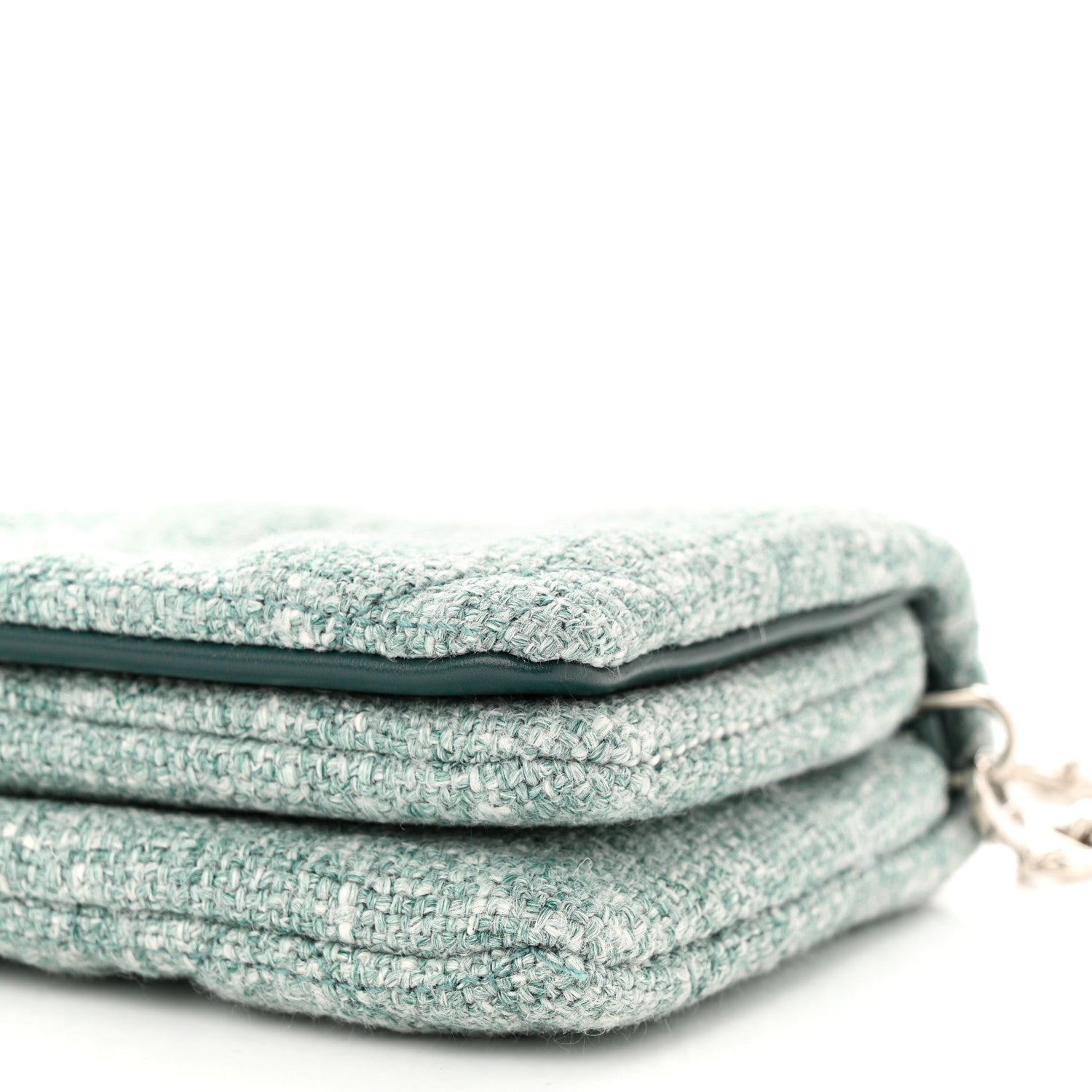 Christian Dior Canvas Macrocannage Caro Pouch Green Multicolor 10 of 12