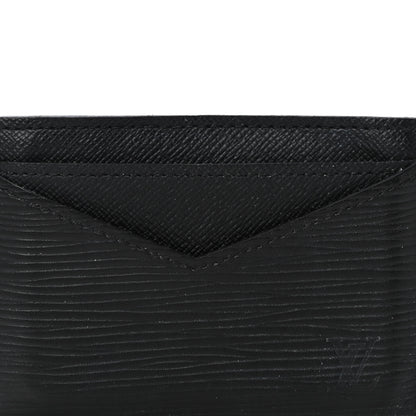 Louis Vuitton Epi Neo Porte-Cartes Card Holder Black 7 of 13