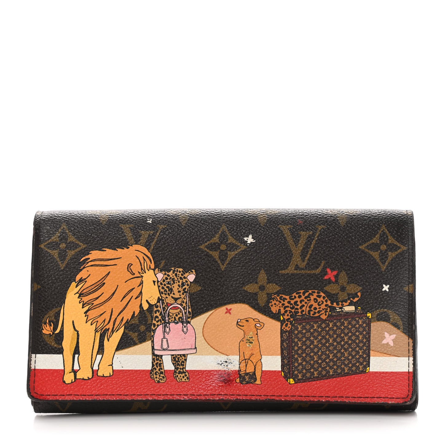 Monogram 2018 Christmas Animation Sarah Wallet