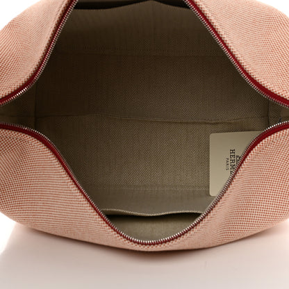 Hermes Canvas Large Bride-A-Brac Cabriole Case Terracotta 5 of 7