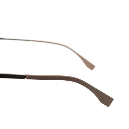 Fendi FF Fabulous Shield Sunglasses FF M0039/G/S Beige 7 of 8