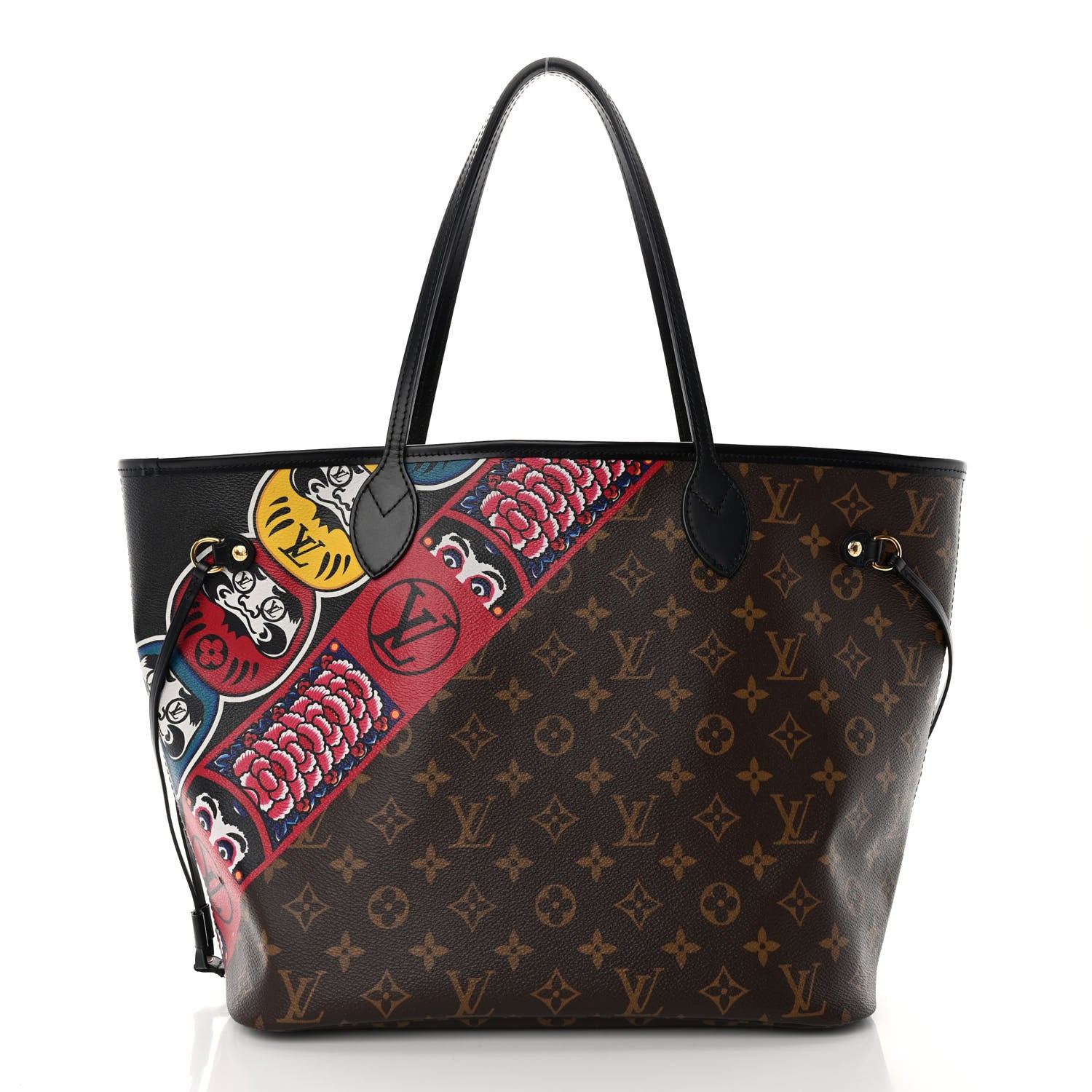 Louis Vuitton Monogram Kabuki Neverfull MM 3 of 11