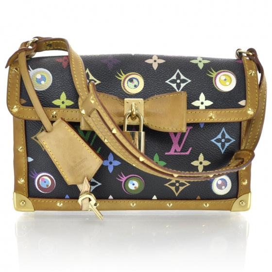 Monogram Multicolor Eye Need You Black