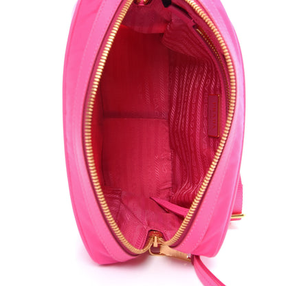Prada Tessuto Nylon Soft Calf Camera Bag Fuxia 5 of 10
