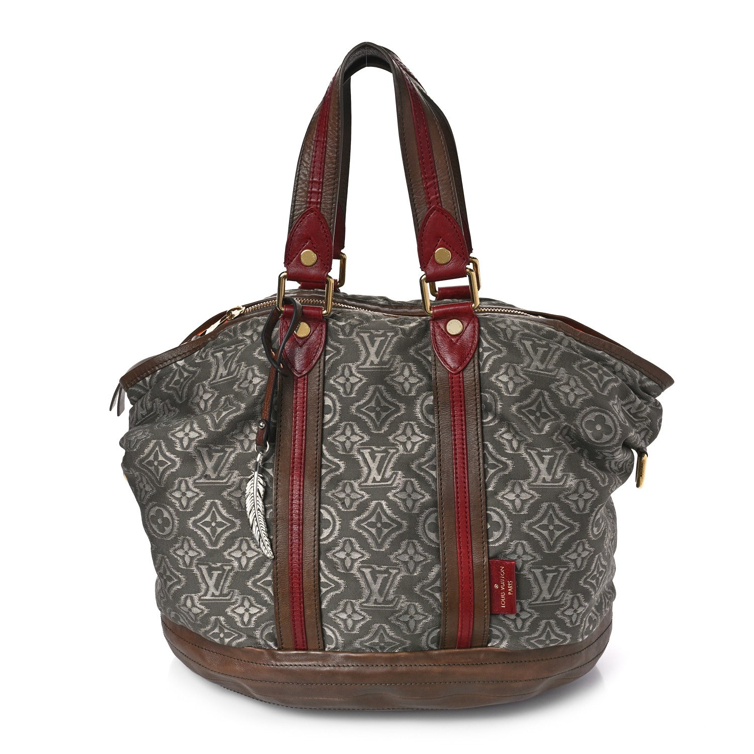 Louis Vuitton Jacquard Monogram Fabric Aviator Kaki 1 of 10
