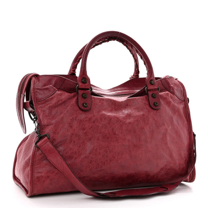 Balenciaga Agneau Classic Hardware City Cassis 3 of 12