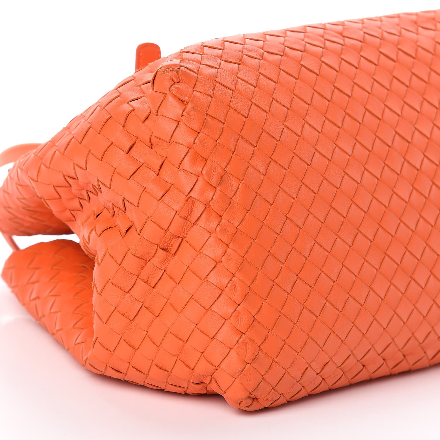 Bottega Veneta Nappa Intrecciato Medium Seamless Tote Tangerine 7 of 9