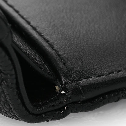 Chanel Caviar Quilted Enamel Coco Casino Double Flap Wallet Black 12 of 12