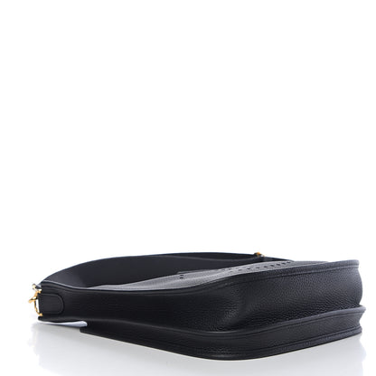 Hermes Taurillon Clemence Evelyne III PM Black 3 of 10