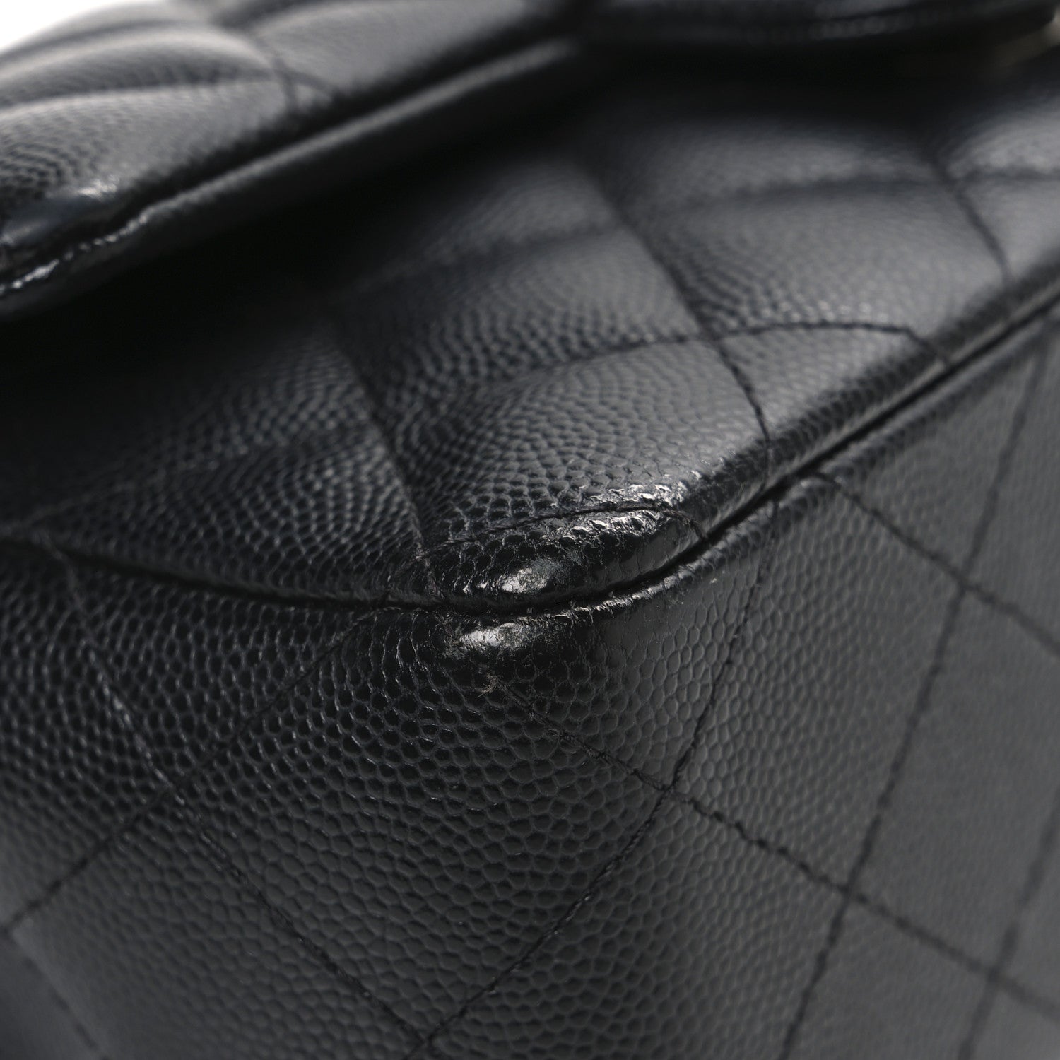 Chanel Caviar Quilted Mini Rectangular Flap Black 12 of 13