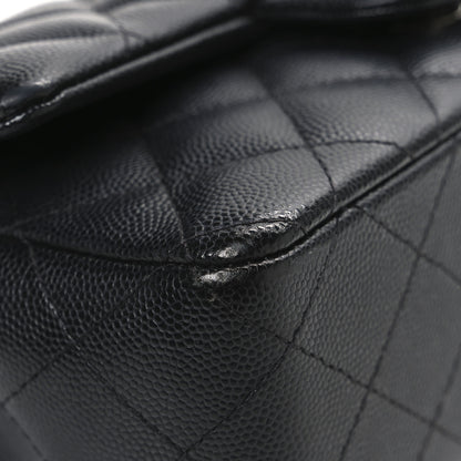 Chanel Caviar Quilted Mini Rectangular Flap Black 12 of 13