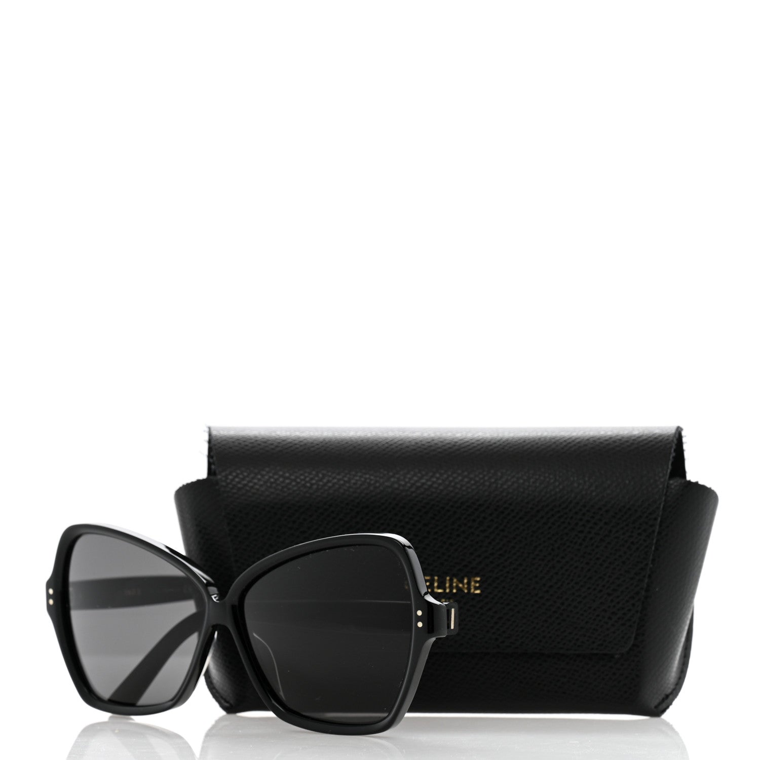 Celine Acetate Butterfly Sunglasses CL40064F Black 7 of 7