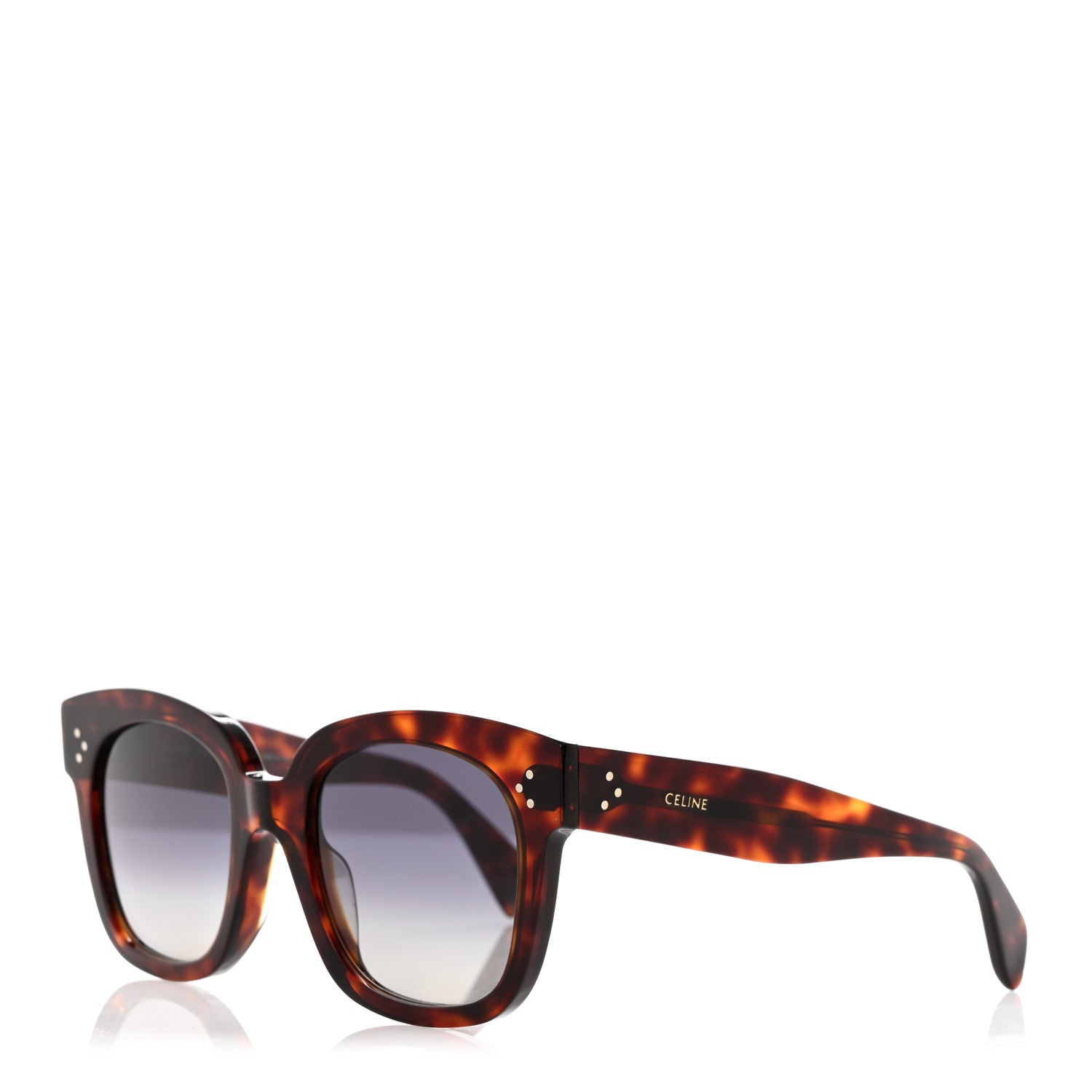 Celine New Audrey CL4002UN Sunglasses Tortoise 1 of 7
