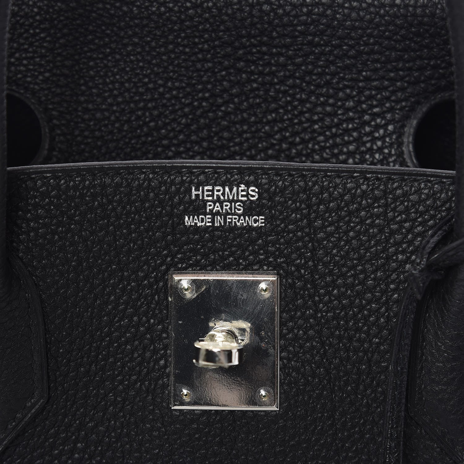 Hermes Togo Birkin 40 Black 8 of 12