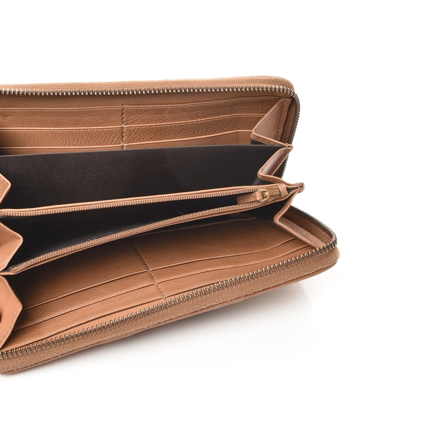 Monogram Web Rania Zip Around Wallet Khaki