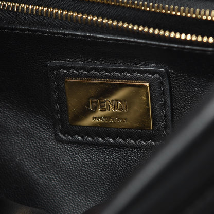 Fendi Nappa Mini Peekaboo Iconic Satchel Black 8 of 12