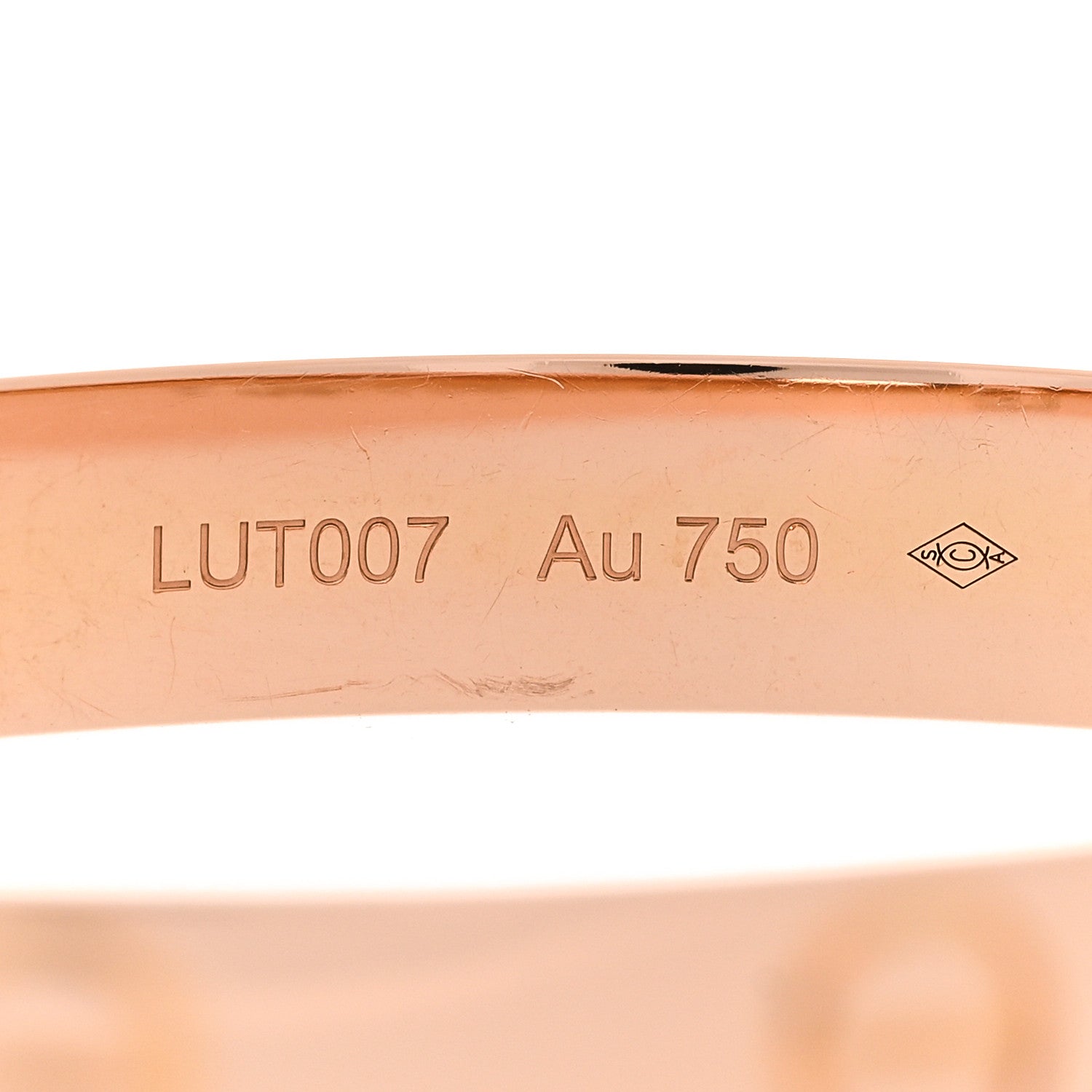 Cartier 18K Pink Gold LOVE Bracelet 15 4 of 7