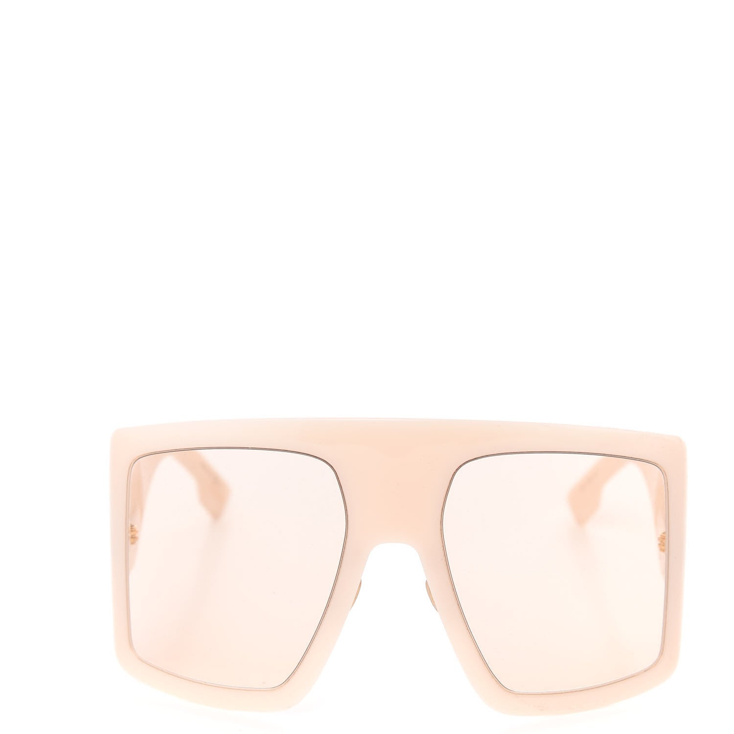Christian Dior Acetate DiorSo Light 1 Shield Sunglasses Ivory 2 of 8