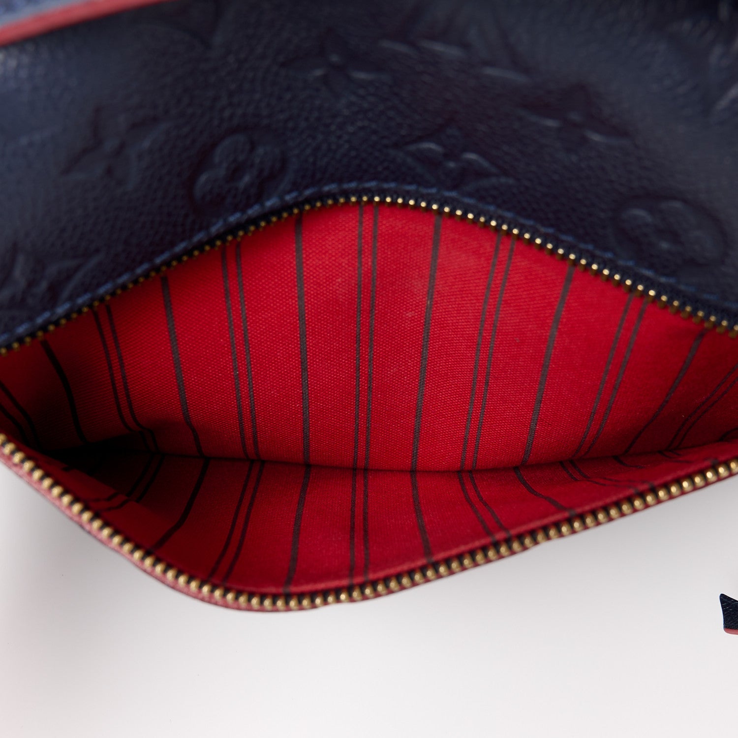 Louis Vuitton Empreinte Pochette Metis Marine Rouge 17 of 17