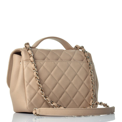 Chanel Caviar Quilted Medium Business Affinity Flap Beige 3 of 10