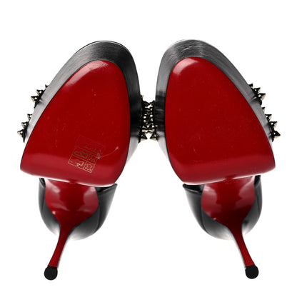 Christian Louboutin Nappa So Spike Alta 150 Sandals 37.5 Black 5 of 9