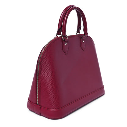 Louis Vuitton Epi Alma MM Fuchsia 3 of 10