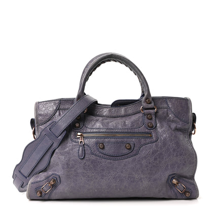 Balenciaga Agneau Giant 12 Rose Gold Hardware City Jacynthe 2 of 21