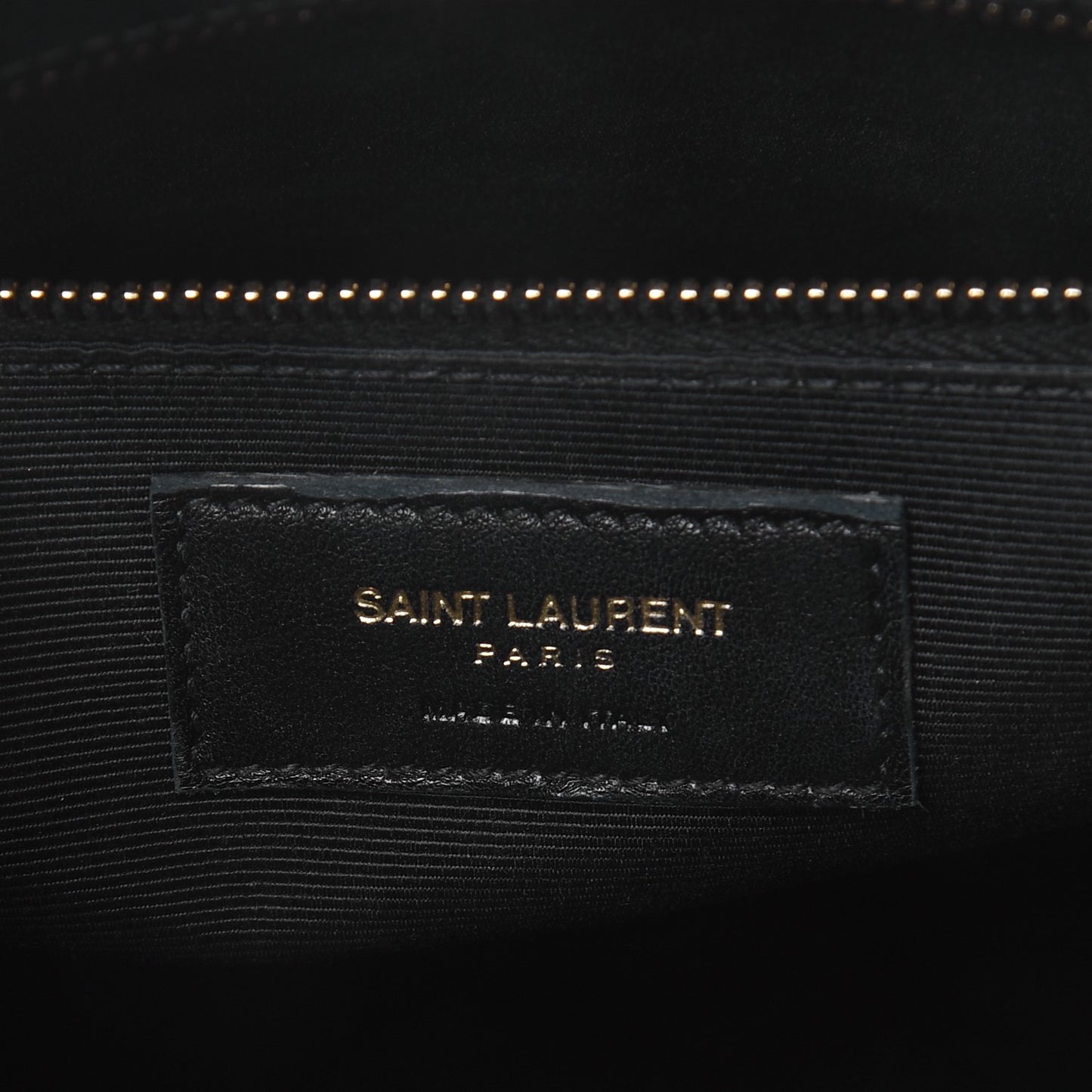 Grained Calfskin Small Sac De Jour Black